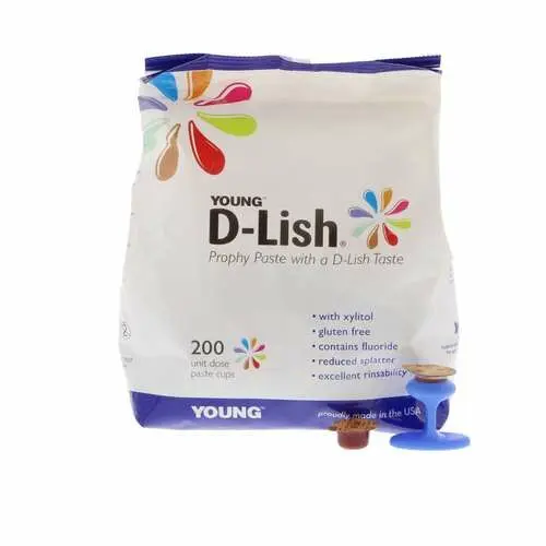 Young Dental D-Lish Prophy Paste, Coarse, Dreamsicle Orange, Unit Dose Cups, 200/Box, 305020 thumbnail 7