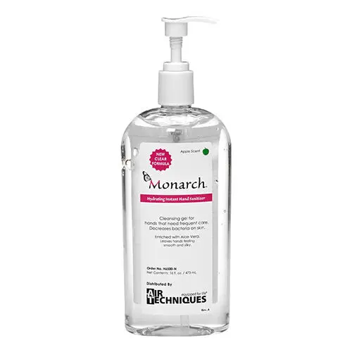 Monarch Hydrating Instant Hand Sanitizer, 16 oz Pump Bottle, Apple Scent, H6500-N thumbnail 3