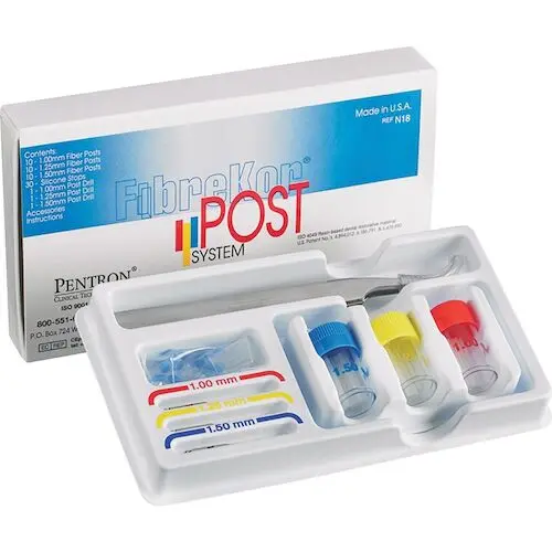 FibreKor Fiber Post Refill, 1.00 mm, Red, 30/Pack, N18AB thumbnail 5