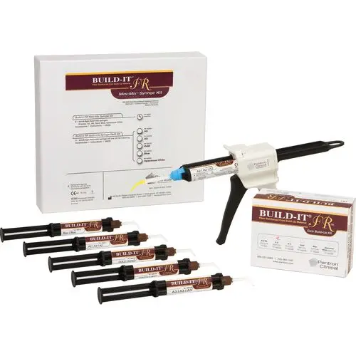 Build-It FR Fiber Reinforced Core Build-Up Material, Dual-Cure, Cartridge Refill, 25 ml, Opaceous White, N32AD thumbnail 8