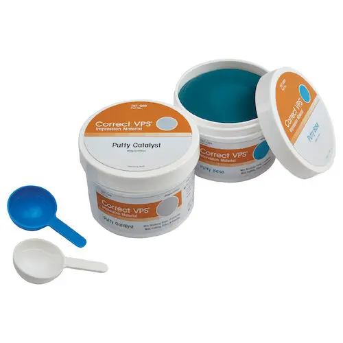 Correct VPS Putty Kit, Heavy Viscosity Vinyl Polysiloxane Impression Material, 2 x 270 ml Jars (Base & Catalyst), Q03 thumbnail 4