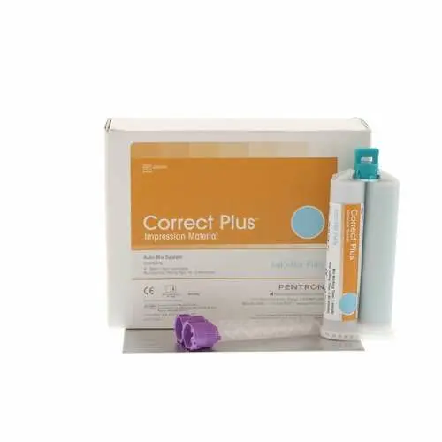 Correct Plus VPS Impression Material, Auto-Mix Putty, Regular Set, Unflavored, 50 ml Cartridges, 4/Pkg, Q34HA thumbnail 4