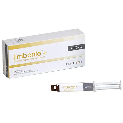 Embonte+ ZOE Temporary Cement Automix Syringe, 5 g, with Tips, 27203DX thumbnail 9