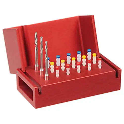 FibreKleer 4X Original Fiber Post & Drill Kit, 15 Posts (5 ea 1.00mm, 1.25mm, 1.50mm) + 3 Drills, N83C thumbnail 5