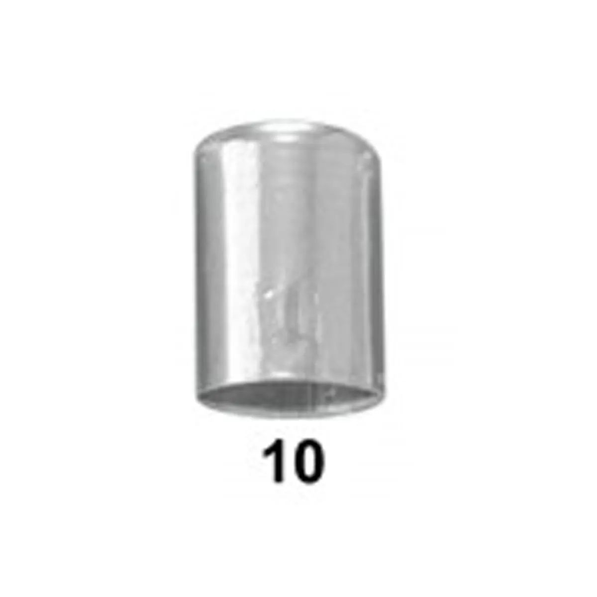 Darby Dental Stainless Steel Crown, Size 10, Gray, 25/Box, AT-XL25-10 - , 10, 25/Box, Gray, AT-XL25-10 - Image 1