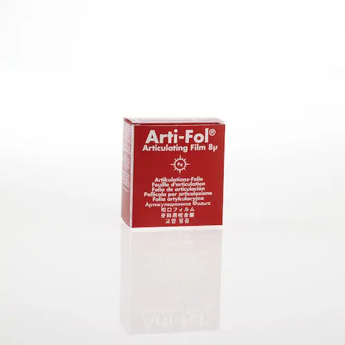 Arti-Fol II Ultra-Thin Two-Sided Articulating Film, 8 Microns, 22 mm x 20 m, Red/Red, 1 Roll/Pk, BK25 thumbnail 10