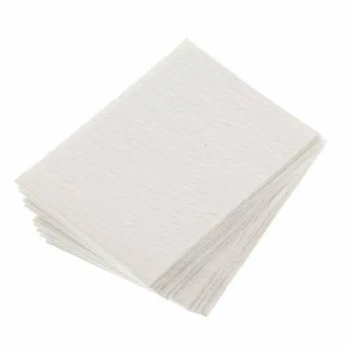 Crosstex Advantage Plus Patient Towel/Bib, 18" x 13", White, 3-Ply Tissue/1-Ply Poly, Vantage Fold, Case of 500, WPXAWH - Advantage Plus® Patient Towel 18" x 13" White 3-Ply Tissue 1-Ply Poly Case of 500 - Image 1