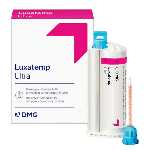 Luxatemp Ultra Automix Temporary Crown & Bridge Material, Shade B1, 76g Cartridge Refill with 15 Mixing Tips, 110910 thumbnail 14