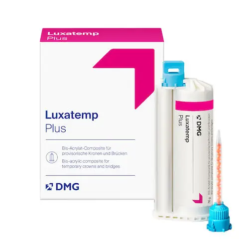 Luxatemp Automix Plus Temporary Crown & Bridge Material, Cartridge Refill, Shade A2, 76 g, 1 Cartridge + 15 Tips, 110402 thumbnail 13