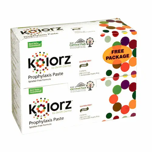 Kolorz Prophy Paste, Coarse Grit, Triple Mint, Unit-Dose Cups, 200/Box, 788403 thumbnail 14