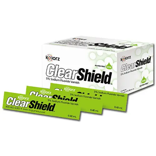 Kolorz ClearShield 5% Sodium Fluoride Varnish, Cookie Dough Flavor, 0.4 mL Unit Dose, 35/Box, #799512 thumbnail 7