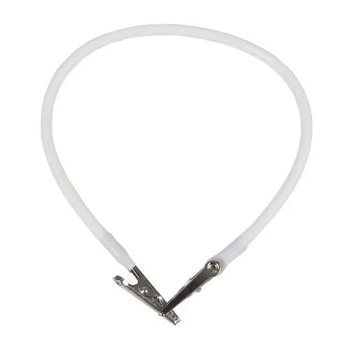 Hager Worldwide Super Bib Clip, White, 14" Length, Autoclavable, 1/Pkg, 605288 thumbnail 3