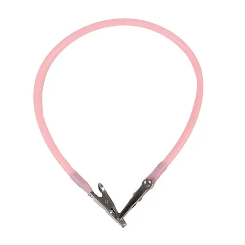 Hager Worldwide Super Bib Clip, Pink, 14", Reusable, 1/Pkg, 605287 thumbnail 2