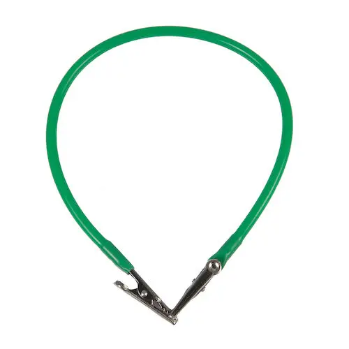 Hager Worldwide Super Bib Clip, Green, 14", Autoclavable, 1/Pkg, 605289 thumbnail 2