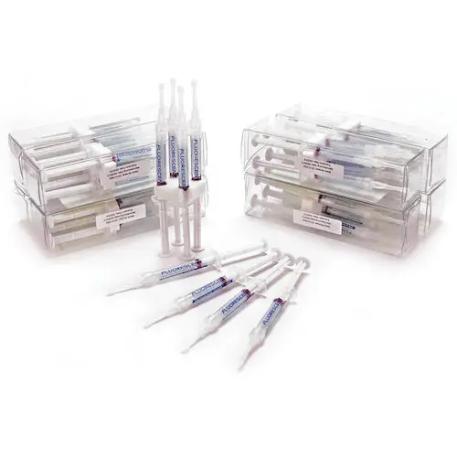 Fluorescent Take-Home Whitening System 16% Mint Refill Kit, 1.2 ml Prefilled Syringes, 40/Box, 504350 thumbnail 2