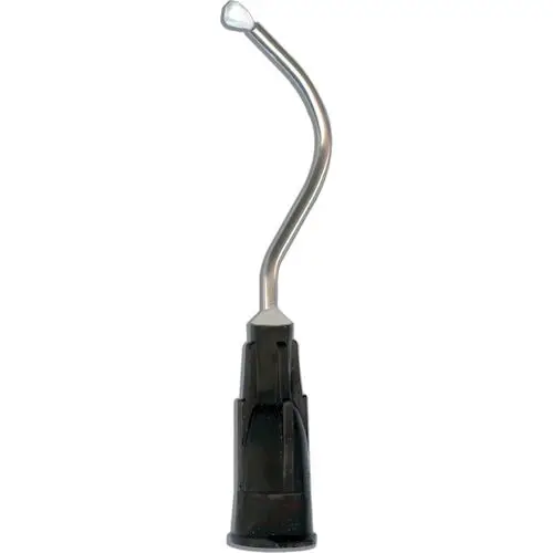 Sol-u-Flo Prebent Applicator Brush Tips, 19 Gauge, Opaque Black, 100/Pk, 312200 thumbnail 7
