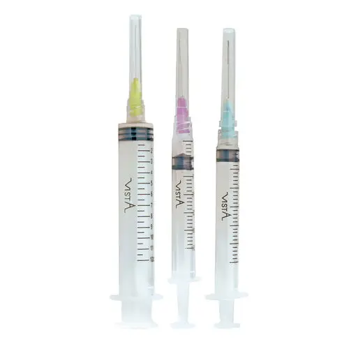 Vista Apex Appli-Vac 12cc Luer Lock Syringe with 27ga Side-Vented Tip, 100/Box, 316117 thumbnail 3