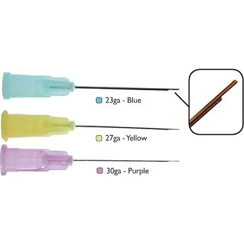 Appli-Vac Irrigating Needle Tips, 23 Ga, 1", Blue, 100/Pk, 315523 thumbnail 12