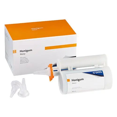 Honigum MixStar Heavy Body VPS Impression Material, Regular Set, 380 ml Cartridge with 10 MixStar Tips, Blue, #999537 thumbnail 4