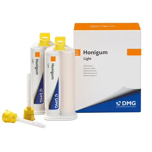 Honigum Automix Light Body VPS Impression Material, Regular Set, 50 ml Cartridges, 2/Pkg, Honey, 999831 thumbnail 4