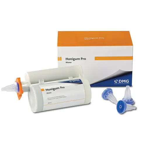 Honigum Pro MixStar Monophase Vinyl Polysiloxane Impression Material, 380ml Cartridge with 10 Blue Tips, 989568 thumbnail 2