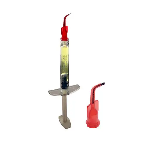 Vista Apex Porcelain Etch Etching Gel, 9.5% Hydrofluoric Acid, Syringe Refill Kit, 1.2 mL, High Viscosity, Light Yellow, 4/Pk, 502510 thumbnail 7