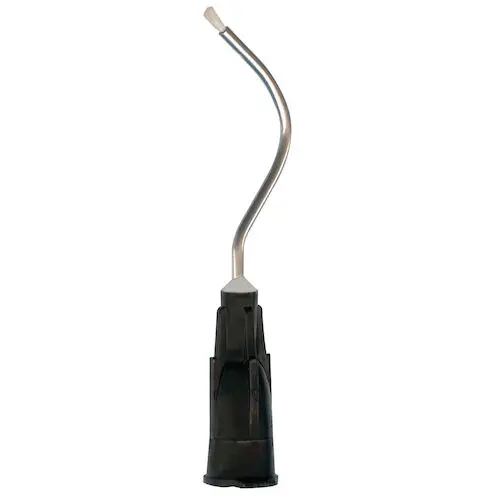 Sol-u-Flo Mini Brush Applicator Tips, 19 Ga, Black, 500/Box, 312205 thumbnail 3