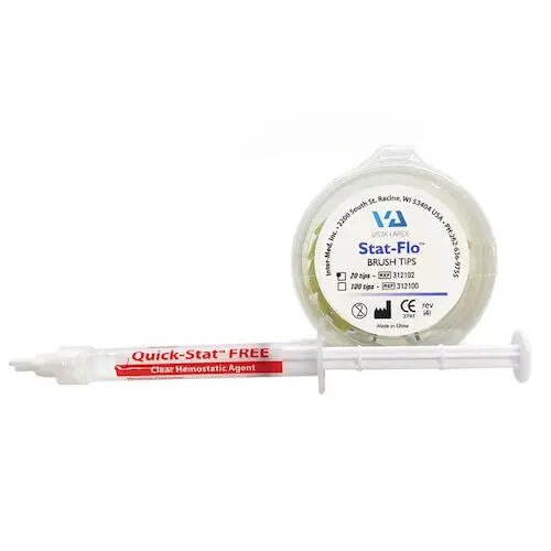 Quick-Stat FREE Clear Hemostatic Gel, 25% Aluminum Chloride, 1.2 mL Syringe Standard Kit, 4/Pk, 504600 thumbnail 8