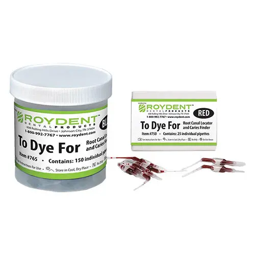 To Dye For Caries Detection Solution, Blue, Pre-Dosed Pipettes, 25/Pkg, 760 thumbnail 2