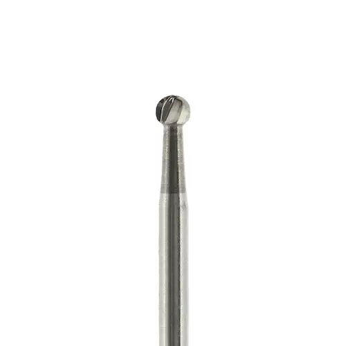 Darby Dental Surgical Carbide Bur, Friction Grip, Round Head, Size 6, 10/Pkg - Round, 6, 10/Pkg, FG 6 SURG - Image 1