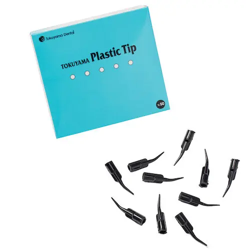 Tokuyama Estelite Universal Flow Plastic Syringe Tips, 20 Gauge, Black, 50/Box, 13799 thumbnail 2