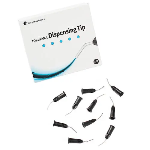 Tokuyama Estelite Universal Flow Metal Dispensing Tips, 20 Gauge, Black, 50/Box, 12740 thumbnail 8