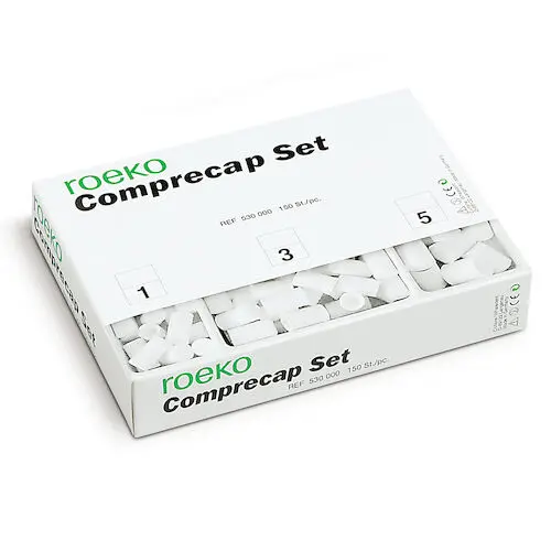 Roeko Comprecap Compression Caps, Assorted Sizes #1, #3, #5, Introductory Kit, 150/Pkg, 530000 thumbnail 3
