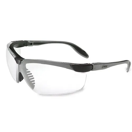 Uvex Genesis Safety Eyewear, Clear Lens, Black Frame, 1/Pk, 355810 thumbnail 11