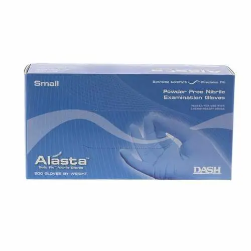 Alasta 200 Nitrile Exam Gloves, Powder-Free, Non-Sterile, Small, Violet Blue, 200/Box, ALS200S thumbnail 3