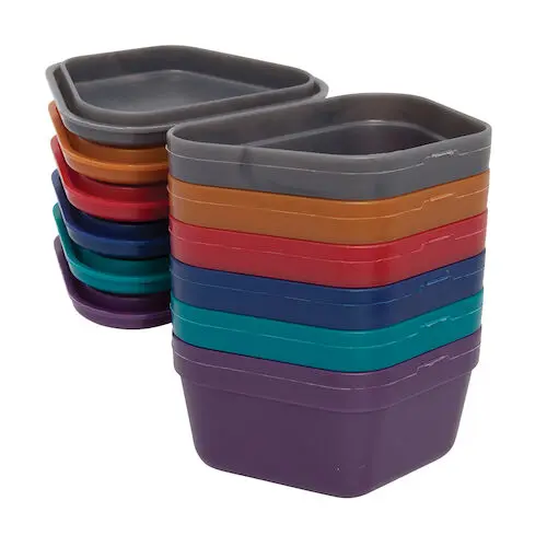 Zirc Denture Box, Assorted Colors, 12/Pk, 30R800 thumbnail 4