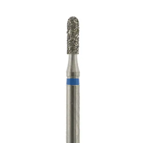 Darby Multi-Use Diamond Cylinder, Round End, Medium Grit, 838-014M, 5/Pkg - Cylinder, Diamonds (835-885), Round End Cylinder, 838-014M, 5/Pkg, Medium, 838-014M - Image 1