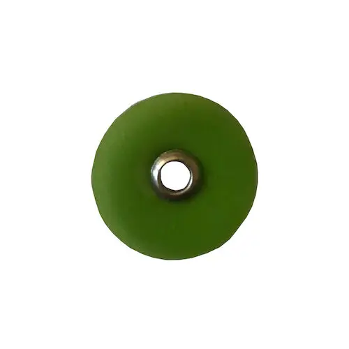 Darby Dental Composite Finishing Disc, 1/2" Diameter, Green, Medium Grit, 85/Pkg - 1/2" Diameter, 85/Pkg, Green, Medium - Image 1