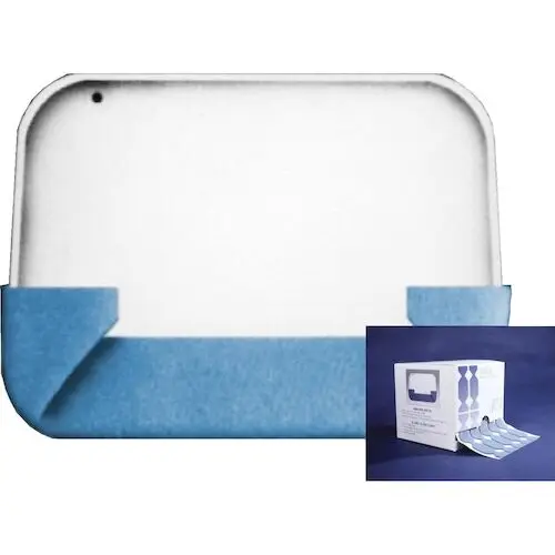 Crosstex Edge-Ease X-Ray Cushions, Small, White, Fits Short Edge of Size 1-2 Film & Sensors, 300/Box, BWEEW thumbnail 6
