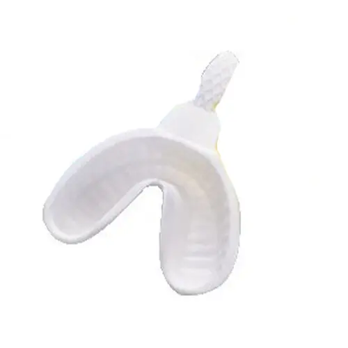 Darby Dental Fluoride Trays, Double Arch, Medium, White, 100/Pkg, FT280-100 - Double, Medium, 100/Pkg, White, FT280-100 - Image 1