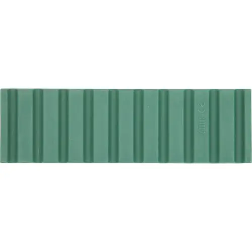 Zirc Dental Instrument Mat, Reversible, Green, 6-3/4" x 2" x 3/8", Holds 10 Hand or 4 Surgical Instruments, Autoclavable, 1/Pk, 20Z464D thumbnail 3