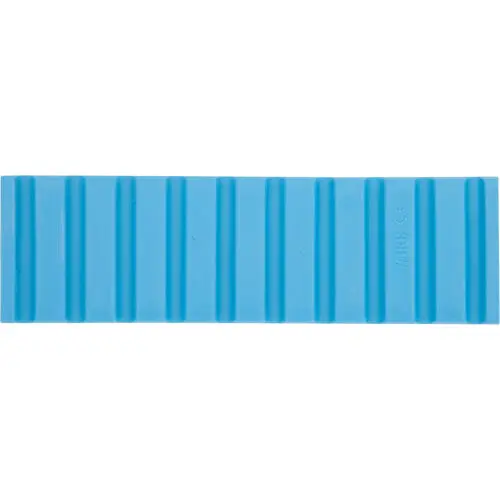 Zirc Neon Blue Instrument Mat, Reversible, Antimicrobial, Autoclavable, 6-3/4" x 2" x 3/8", 20Z464-N thumbnail 2
