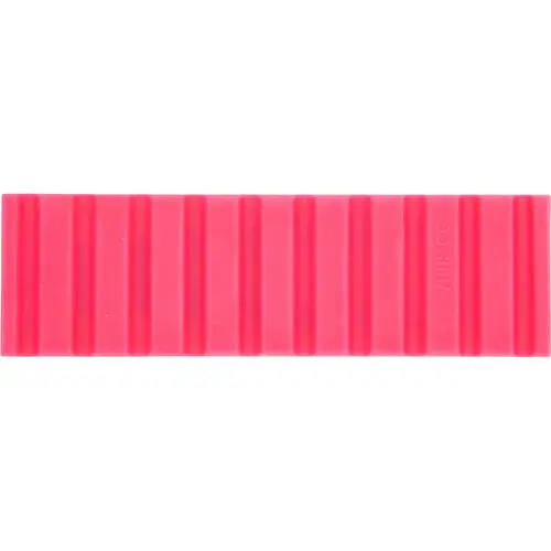 Zirc Neon Pink Instrument Mat, Non-Slip, Reversible, 6-3/4" x 2" x 3/8", 20Z464S thumbnail 2