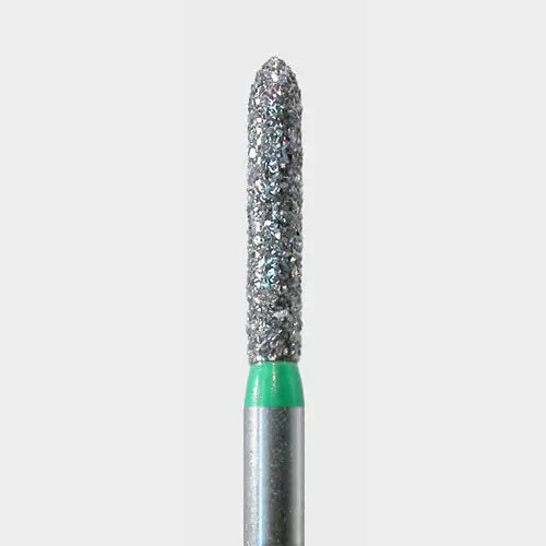 Microcopy NeoDiamond Single Use Diamond Bur #1804.8 Modified Beveled Cylinder, Coarse Grit, FG, 25/Pkg, 878-014 thumbnail 2