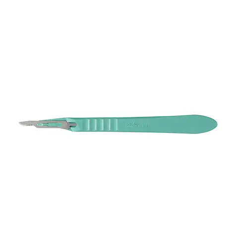 Miltex Disposable Sterile Scalpel #15, Stainless Steel, Safety Sleeve, 10/Box, 4-415 thumbnail 8