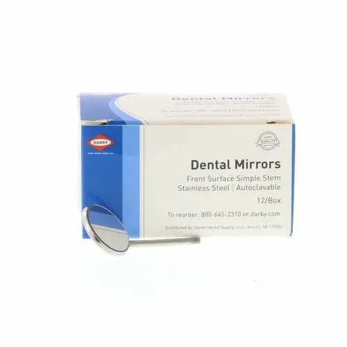Front Surface Mirror, #3, SimpleStem, 12/Box, 9516465 - Front Surface, #3, 12/Box, SimpleStem, 9516465 - Image 1