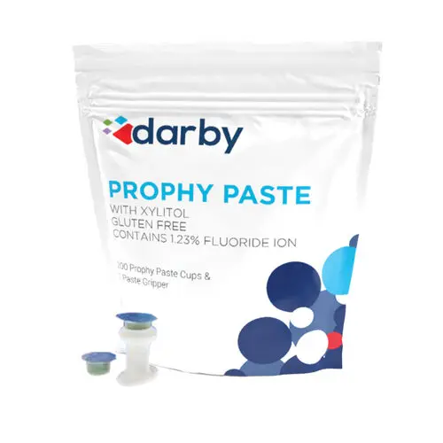 Darby Dental Prophy Paste, Medium Grit, Mint, 200/Bag, 040022 - Medium Grit, 200/Bag, Mint, 040022 - Image 1