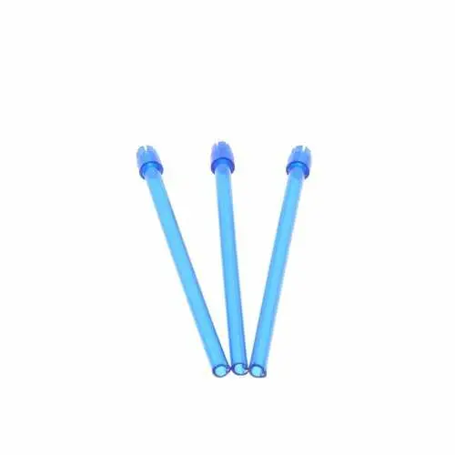 Crosstex Advantage Saliva Ejectors, Blue/Blue Tip, Wire-Reinforced, Non-Removable Tip, Latex-Free, 100/Bag, ZBBI thumbnail 3