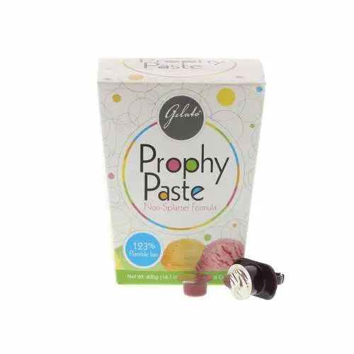 Gelato Prophy Paste with Fluoride, Coarse Grit, Pina Colada, Unit Dose Cups, 2 g, 200/Box, 24-03177 thumbnail 2