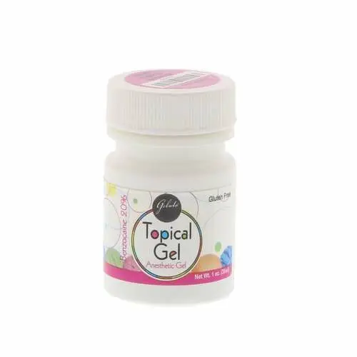 Gelato Topical Anesthetic Gel, 20% Benzocaine, Raspberry, 1 oz (30 g) Jar, 1/Pk, 03-02019 thumbnail 7
